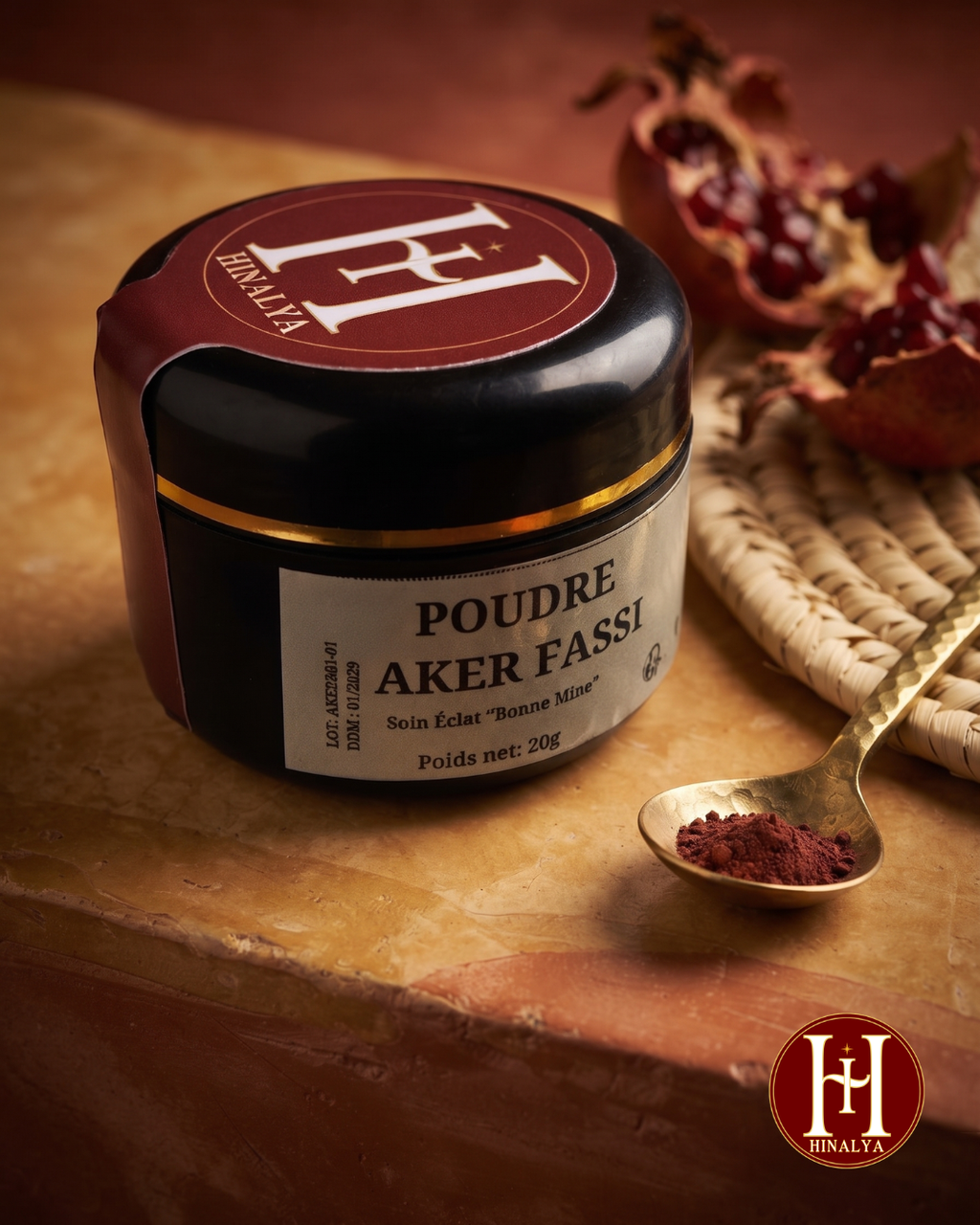Poudre AKER FASSI Royal : Le Trésor Éclatant des Berbères