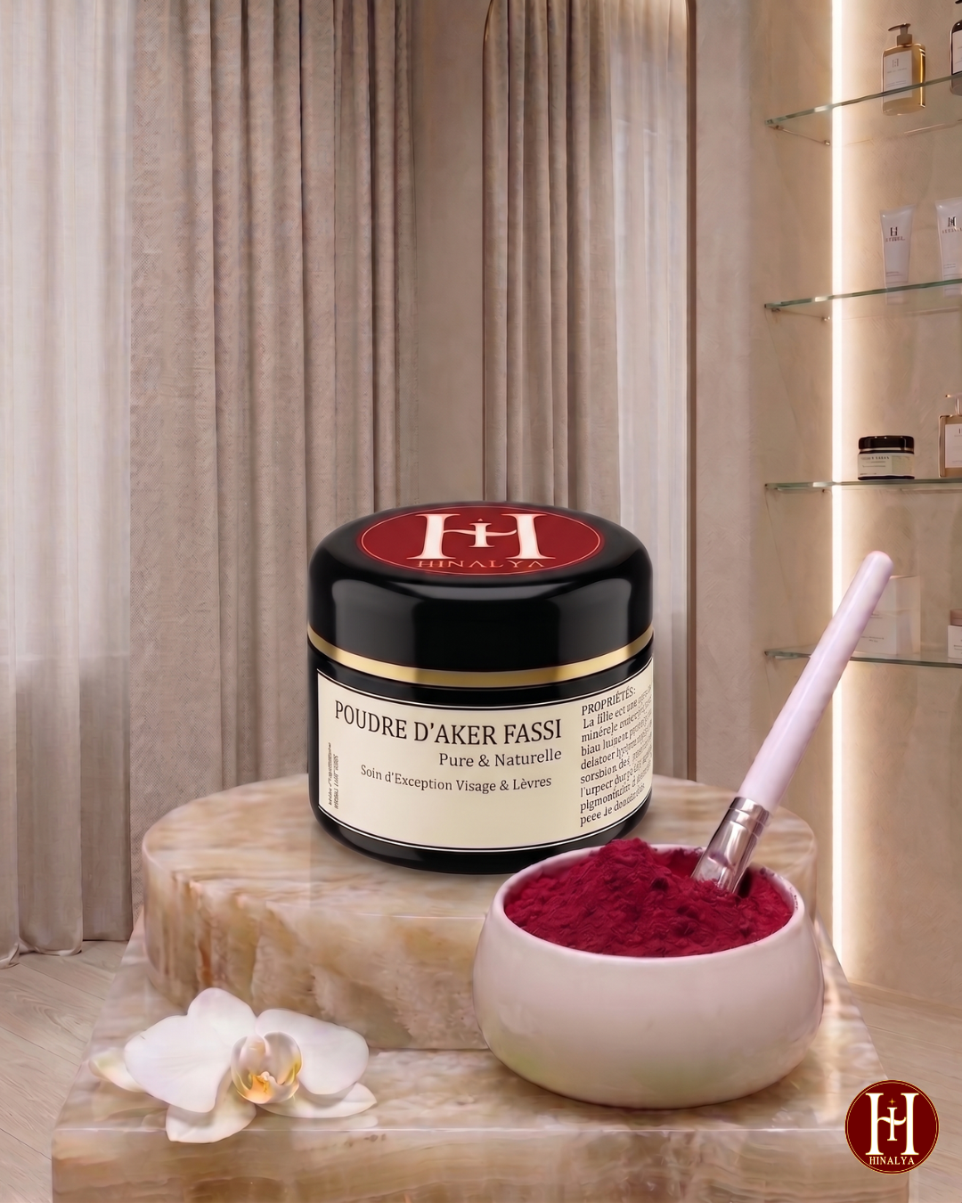 Poudre AKER FASSI Royal : Le Trésor Éclatant des Berbères