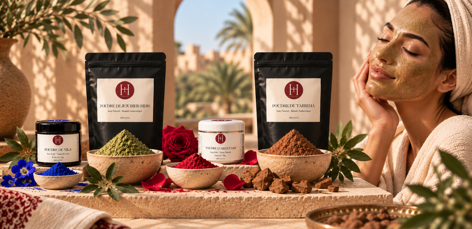 Les secrets de beauté du Maroc, simplement.