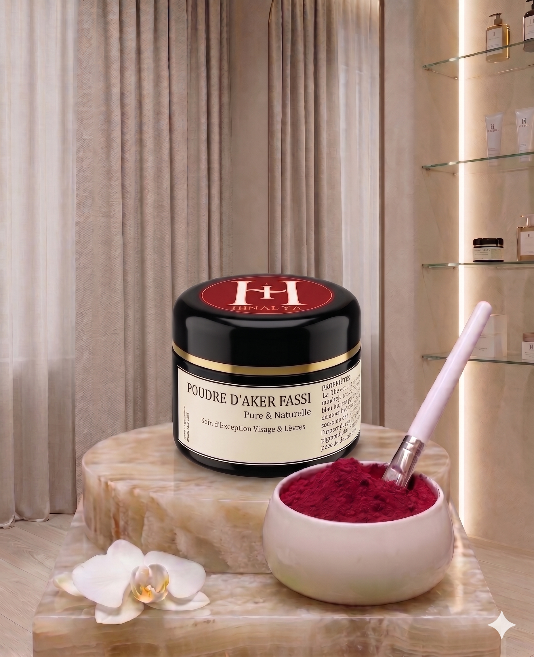 Poudre AKER FASSI Royal : Le Trésor Éclatant des Berbères