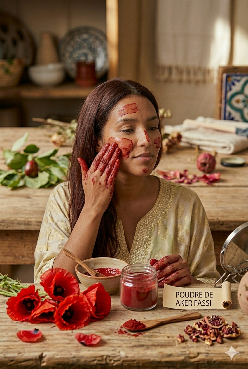 Poudre AKER FASSI Royal : Le Trésor Éclatant des Berbères