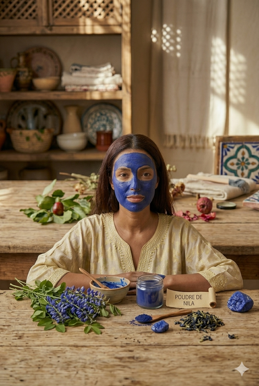Poudre de Nila Royale : Le Secret Bleu du Sahara