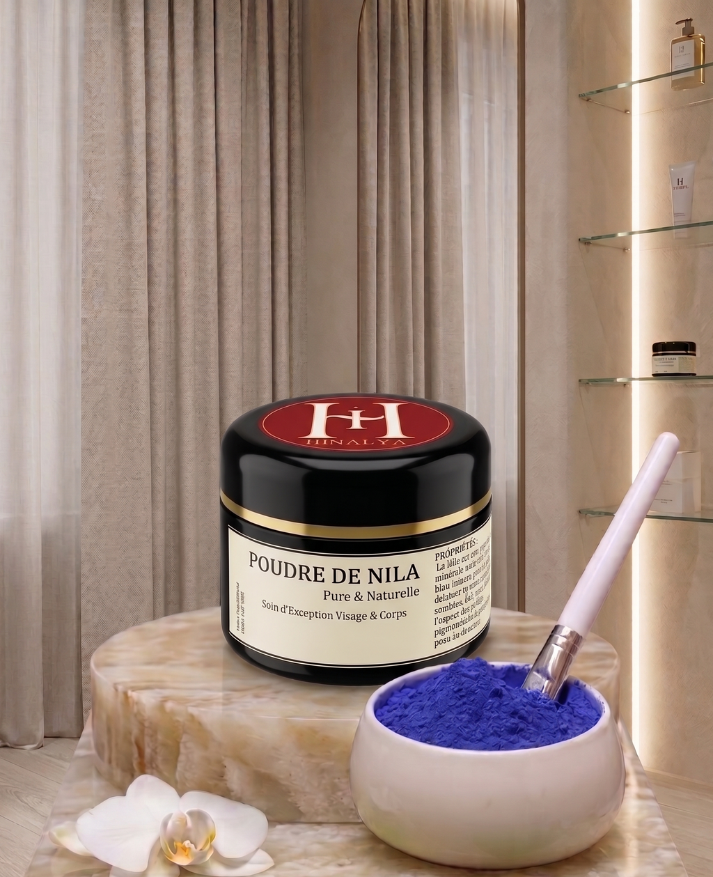 Poudre de Nila Royale : Le Secret Bleu du Sahara