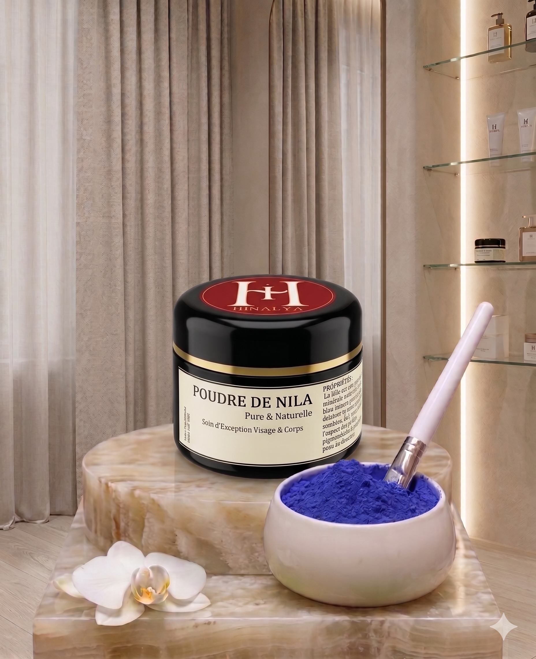 Poudre de Nila Royale : Le Secret Bleu du Sahara