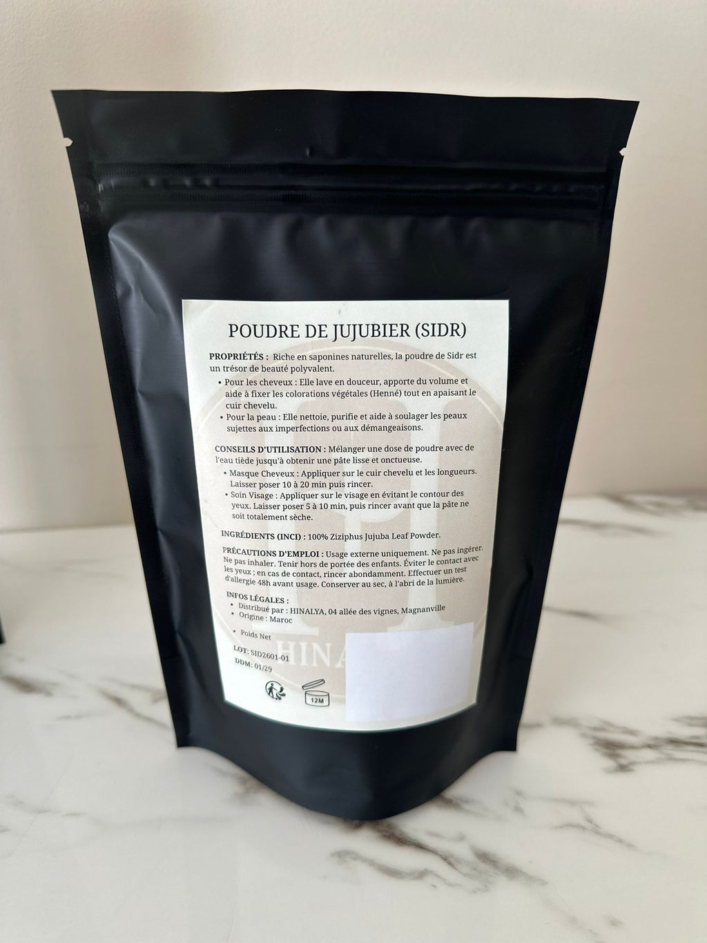 Poudre de Sidr Jujubier