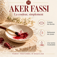 Aker Fassi Hinalya : couleur modulable pour les lèvres et les joues
